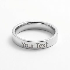 Women's Engraveable Ring