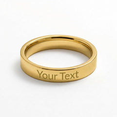 Women's Engraveable Ring