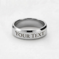 Men's Engraveable Ring
