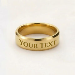Men's Engraveable Ring